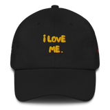 I LOVE ME. Dad hat