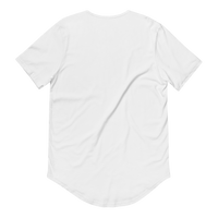 HANDSOME HUSTLA Curved Hem T-Shirt
